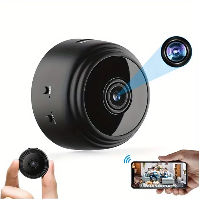 Mini Cámara WiFi 1080P | Visión Nocturna + Detección Movimiento | Control desde App - Image 7