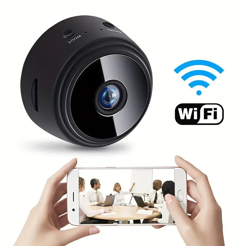 Mini Cámara WiFi 1080P | Visión Nocturna + Detección Movimiento | Control desde App - Image 11