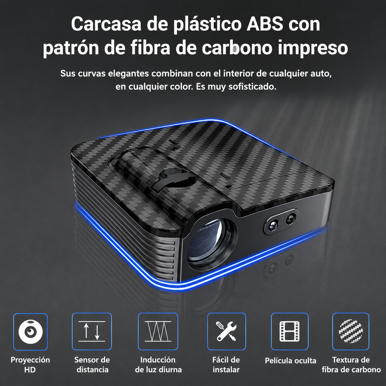 Proyector LED de Logotipo para Puertas de Auto | Luz de Bienvenida Inalámbrica Universal - Image 9